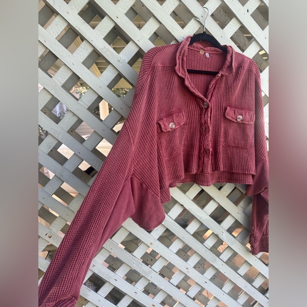 Free people Scout Cropped Jacket - Picture 5 of 7